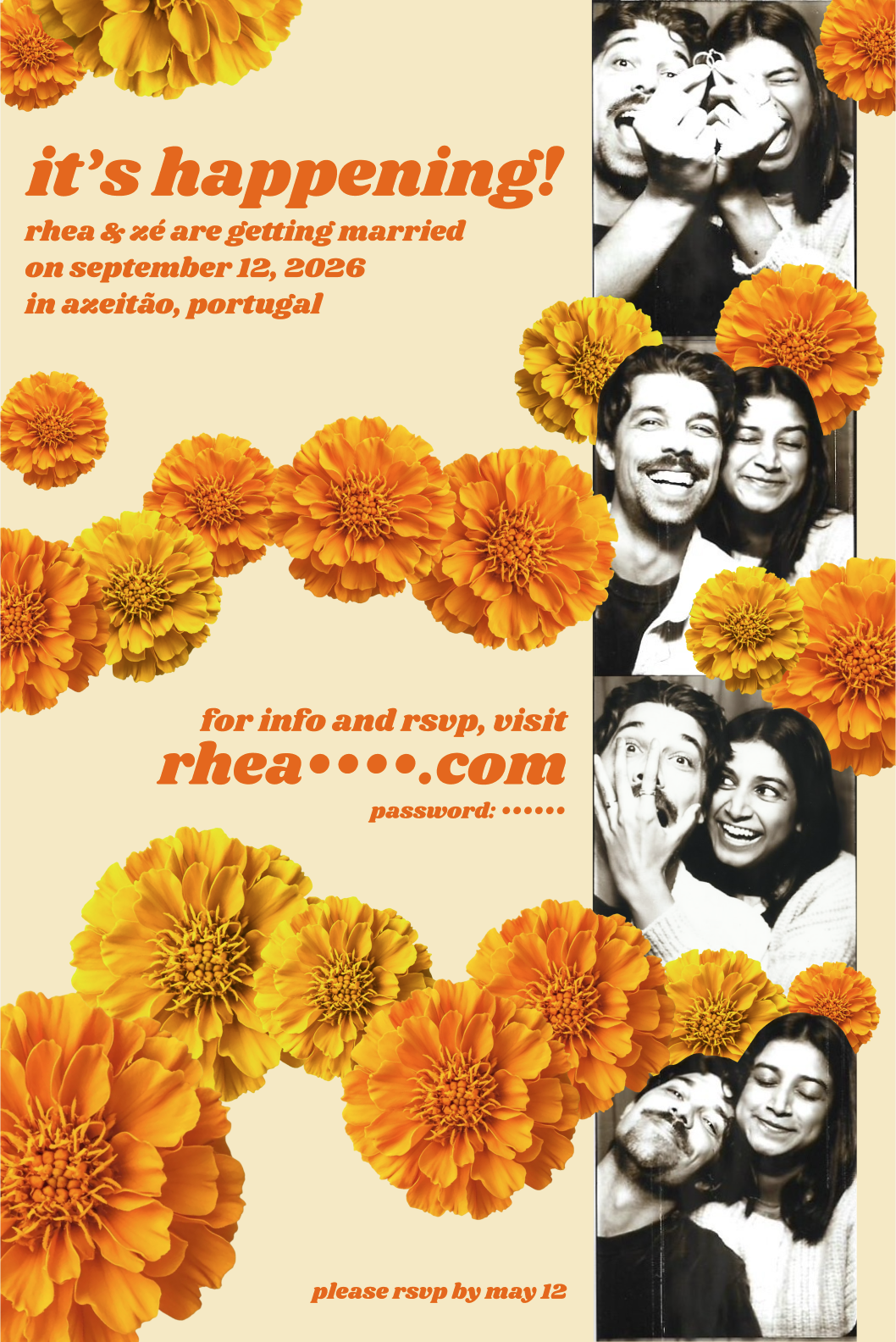 Wedding invitation